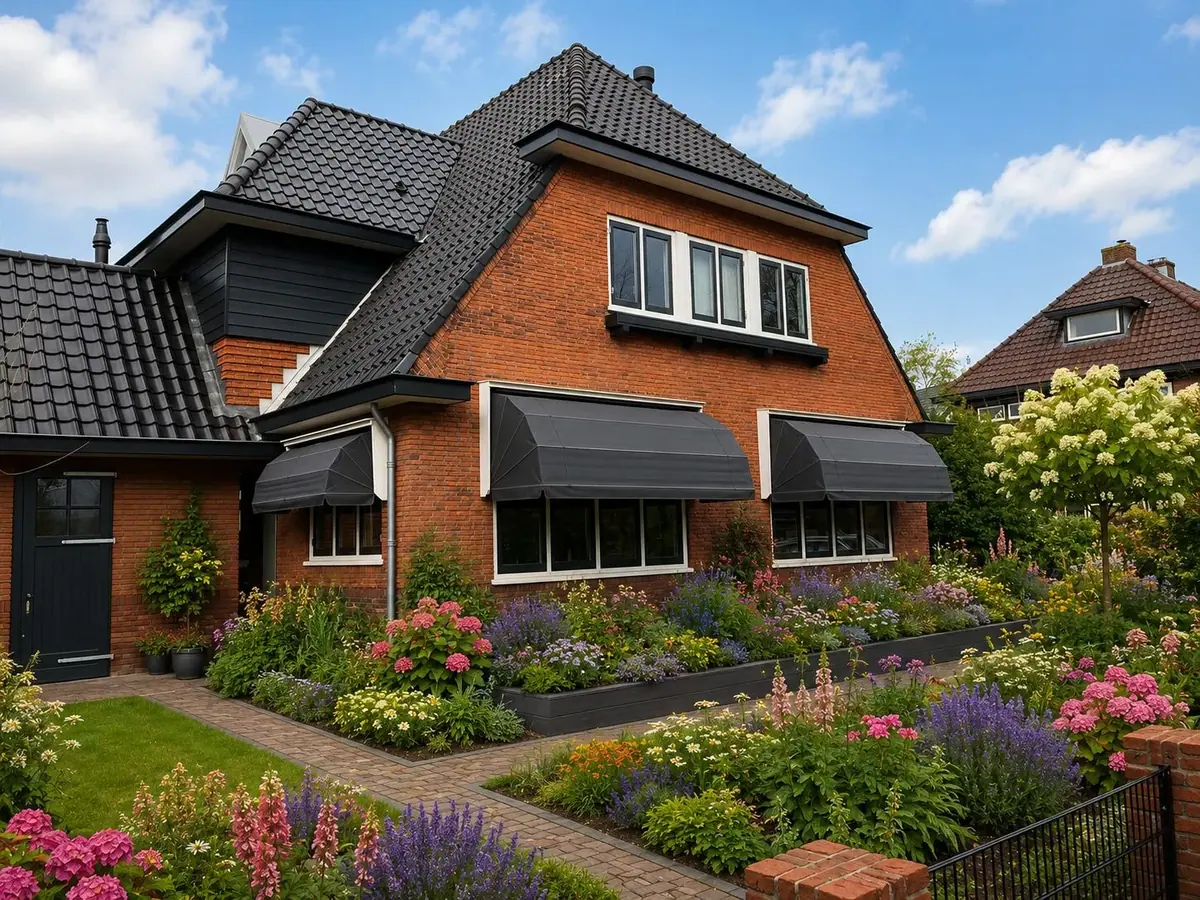 Moderne aluminium markies – strak design op maat